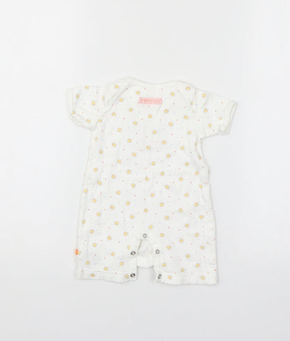 Mothercare Baby White Polka Dot  Romper One-Piece Size Newborn