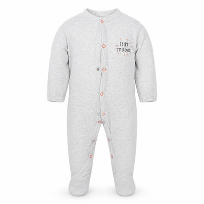 Mothercare Baby Grey   Babygrow One-Piece Size 3-6 Months