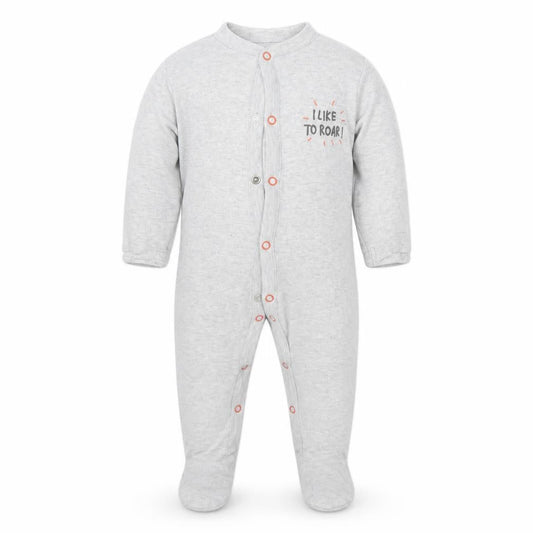 Mothercare Baby Grey   Babygrow One-Piece Size 3-6 Months