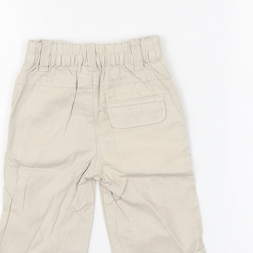 NEXT Boys Ivory   Cargo Leggings Size 3-6 Months