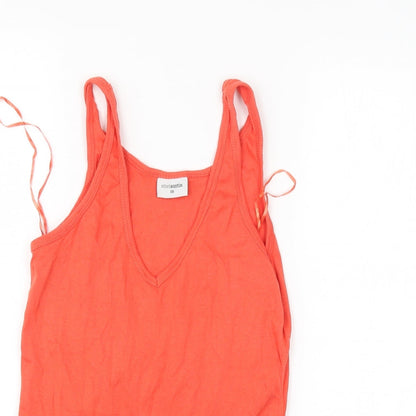 Ethel Austin Womens Orange   Basic Tank Size 18