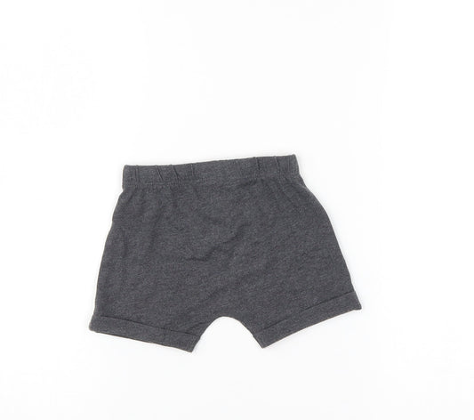 TU Boys Grey   Cropped Trousers Size 6-9 Months  - sweat shorts