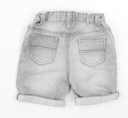 Denim Co Boys Grey  Denim Cropped Jeans Size 12-18 Months