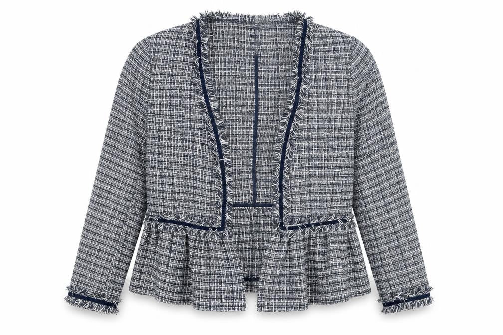 Womens UK Size 18 Kaleidoscope Blue Jacket