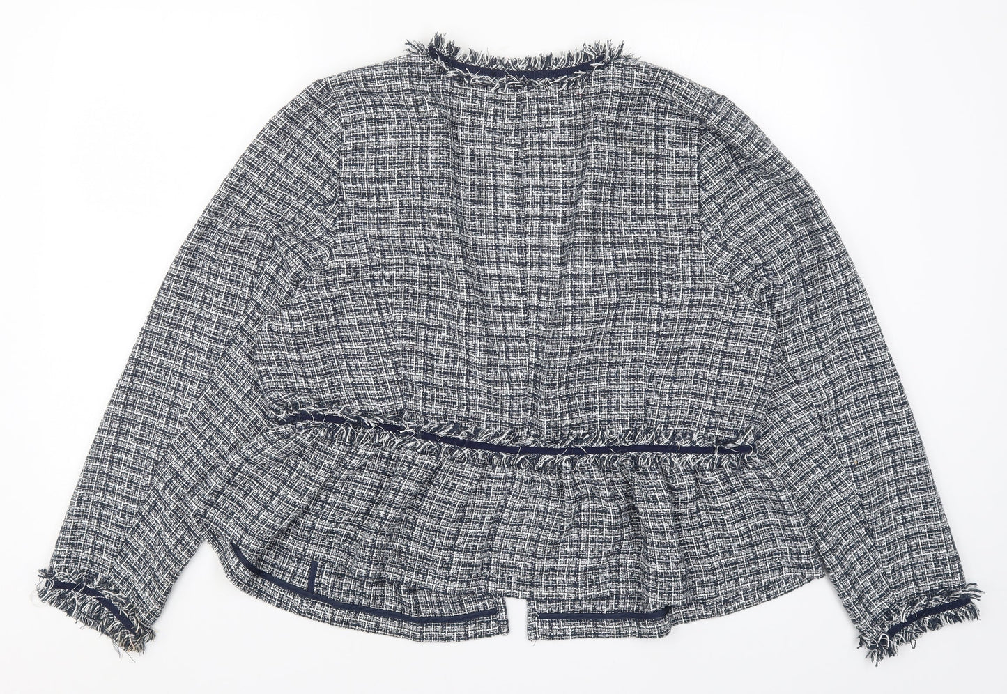 Kaleidoscope Womens Blue   Jacket  Size 18