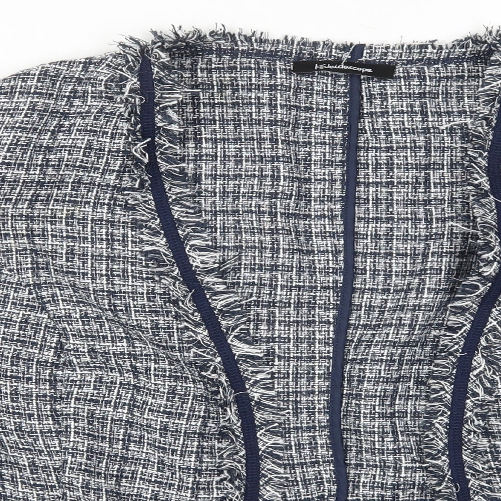 Kaleidoscope Womens Blue   Jacket  Size 18