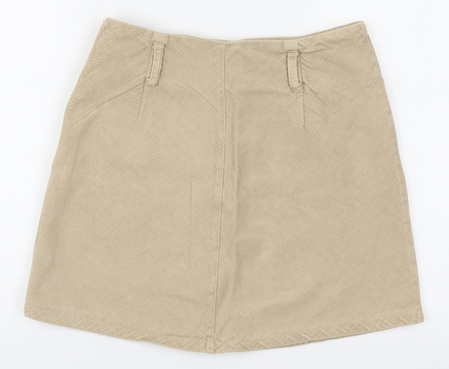 Womens UK Size 10 Denim Co Mini Corduroy Skirt