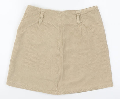 Womens UK Size 10 Denim Co Mini Corduroy Skirt
