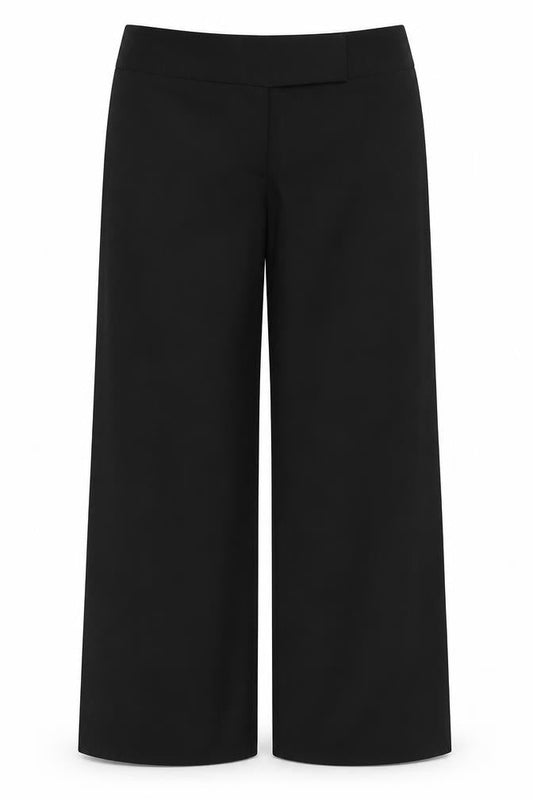 Womens UK Size 34 in Matalan Regular Fit  Black Trousers