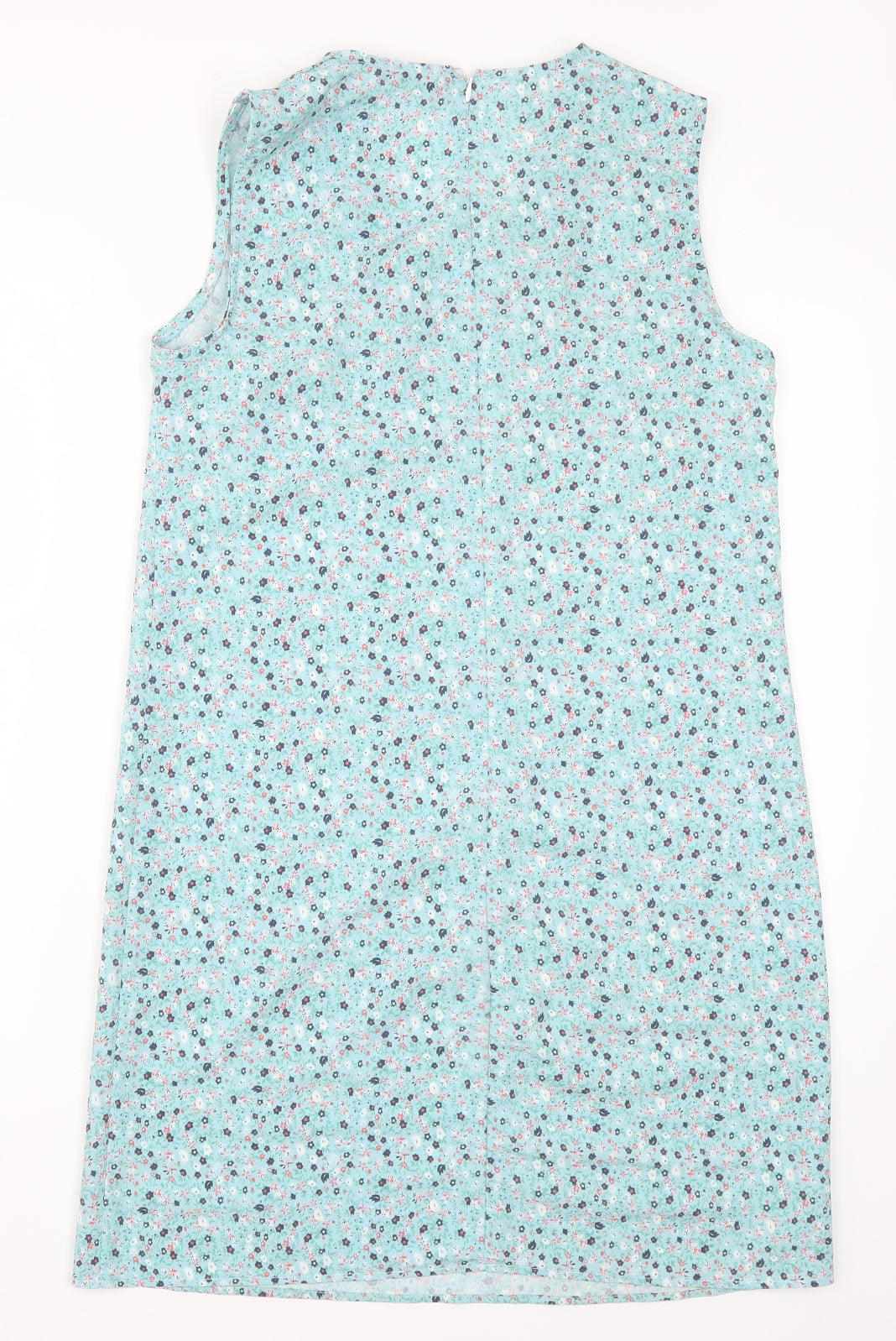 Trendyol Womens Blue Floral  Tank Dress  Size 10