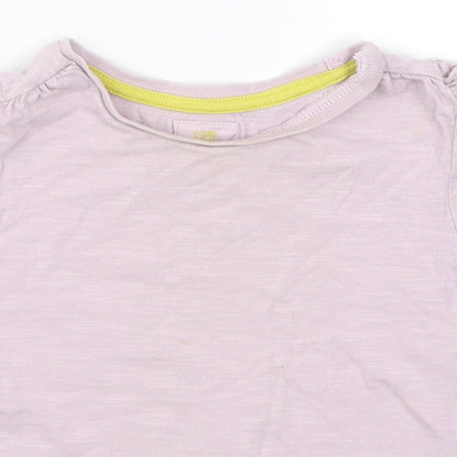 TU Girls Purple   Basic T-Shirt Size 2-3 Years