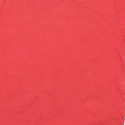 TU Boys Red   Basic T-Shirt Size 3-4 Years  - Mummy's Little Captain