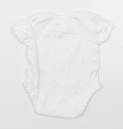 George Girls White   Babygrow One-Piece Size 3-6 Months  - Completely Cute