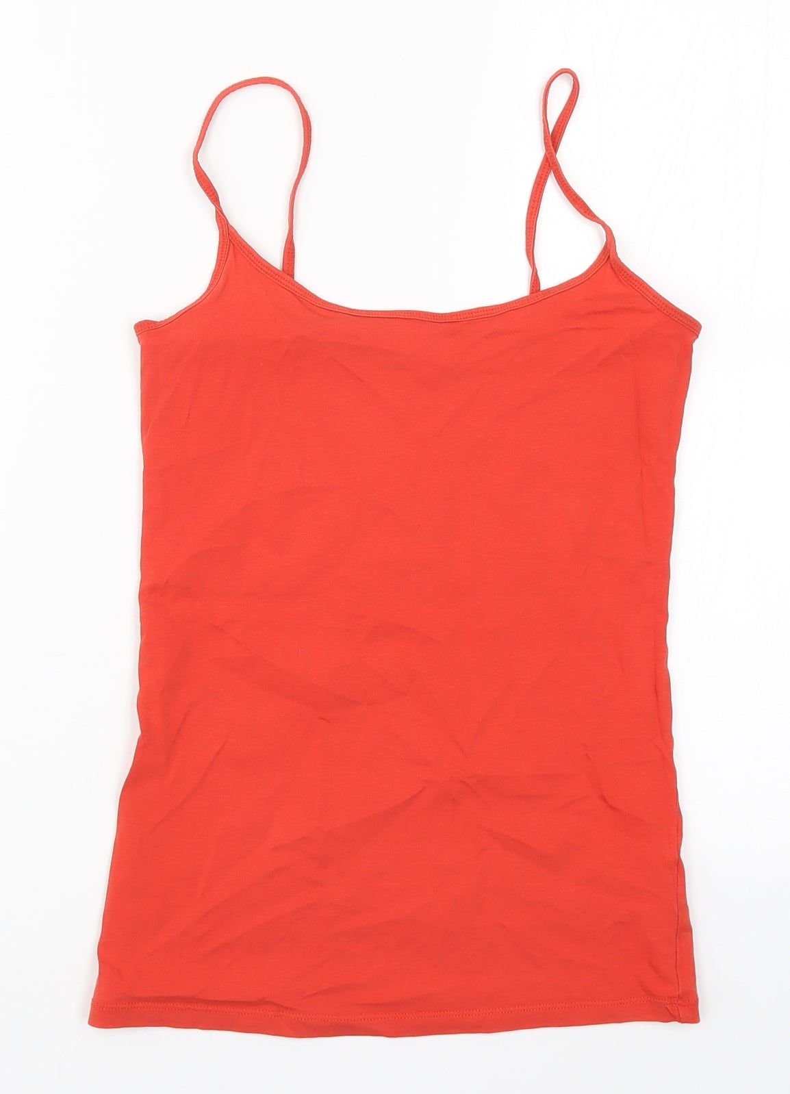 Womens UK Size 8 NEXT Red Basic Tank