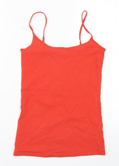 Womens UK Size 8 NEXT Red Basic Tank