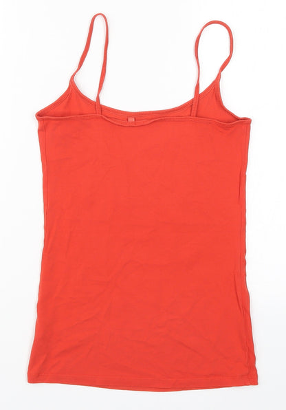 Womens UK Size 8 NEXT Red Basic Tank