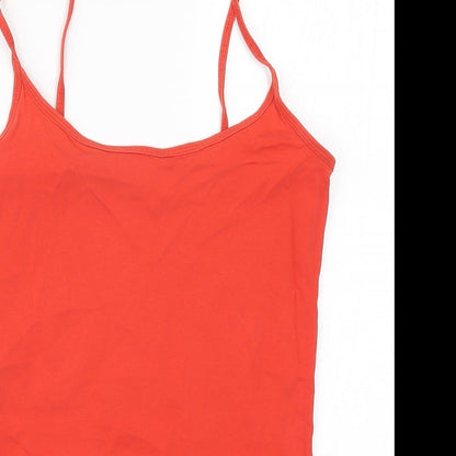 Womens UK Size 8 NEXT Red Basic Tank