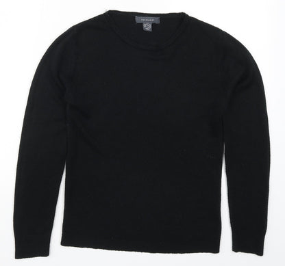 Primark Womens Black  Knit Pullover Jumper Size 4