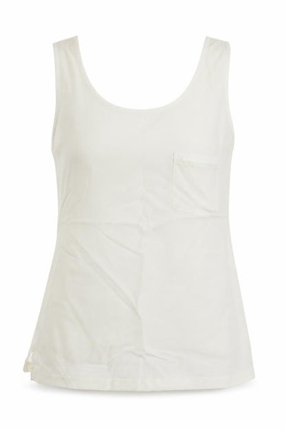 Womens UK Size 10 Warehouse White Basic Tank