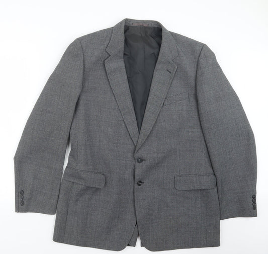 Mens UK Size 40 St Michael Regular Grey Suit Jacket