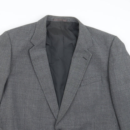 Mens UK Size 40 St Michael Regular Grey Suit Jacket