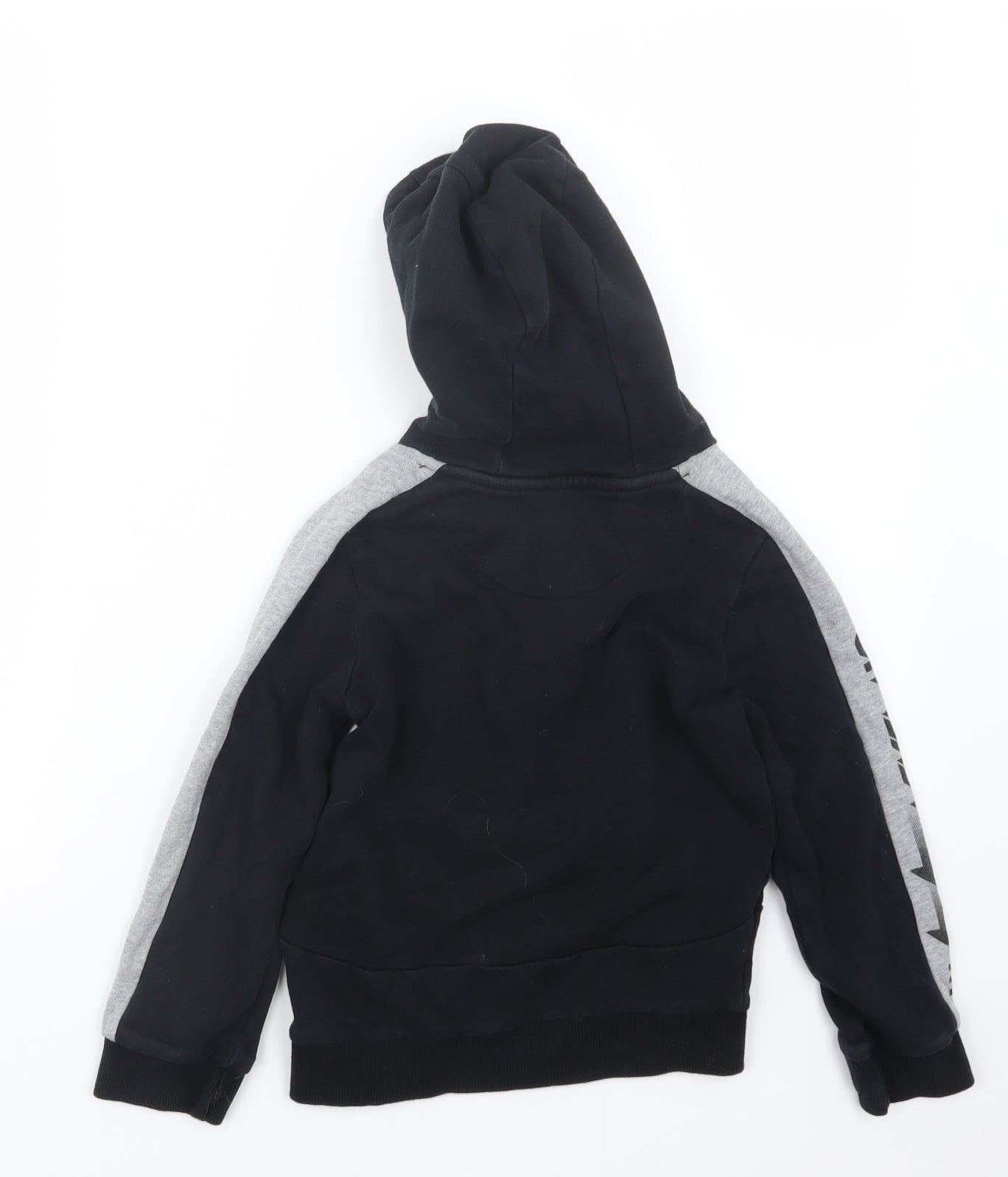 NUTME Boys Black   Pullover Hoodie Size 6-7 Years