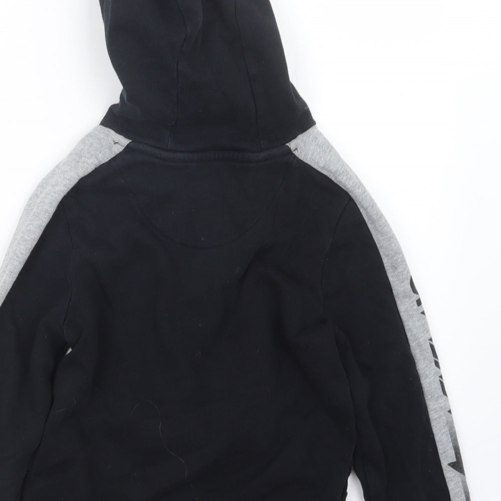 NUTME Boys Black   Pullover Hoodie Size 6-7 Years