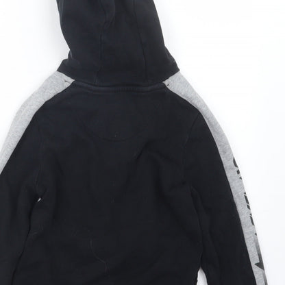 NUTME Boys Black   Pullover Hoodie Size 6-7 Years
