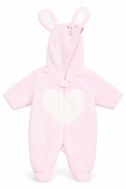 Earlydays Girls Pink Geometric  Babydoll One Piece Size 0-3 Months
