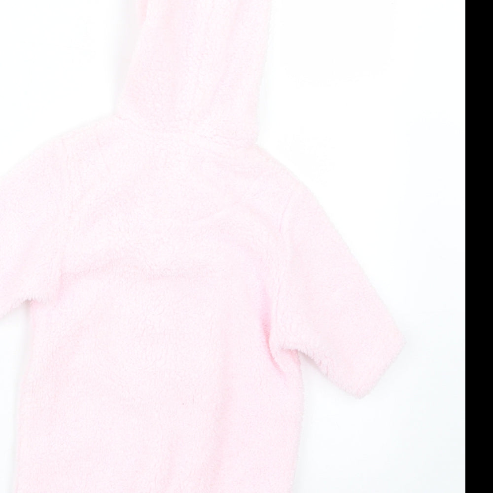 Earlydays Girls Pink Geometric  Babydoll One Piece Size 0-3 Months