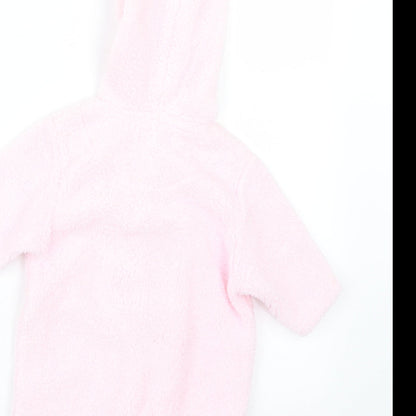 Earlydays Girls Pink Geometric  Babydoll One Piece Size 0-3 Months