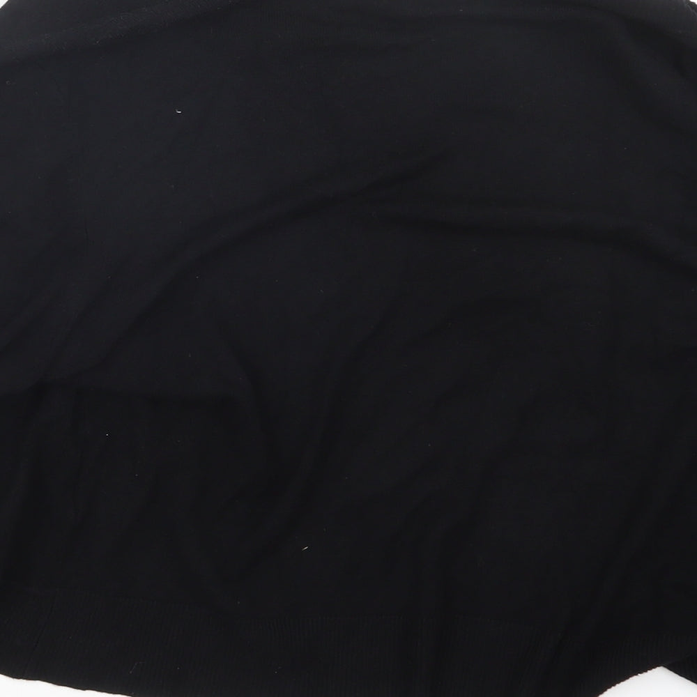 Klass Womens Black  Knit Cardigan Jumper Size L