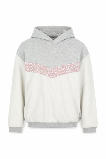 matala Girls White   Pullover Hoodie Size 10 Years