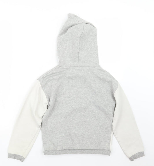 matala Girls White   Pullover Hoodie Size 10 Years