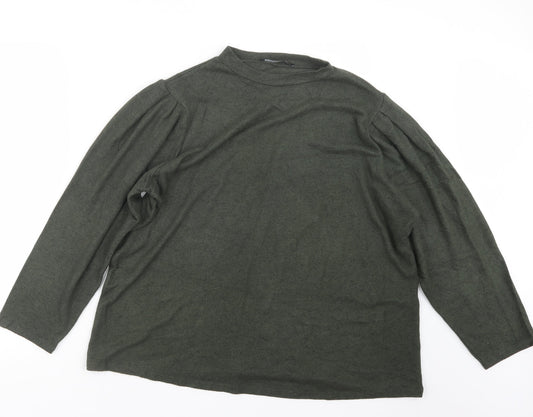 George Womens Green   Pullover Jumper Size XL