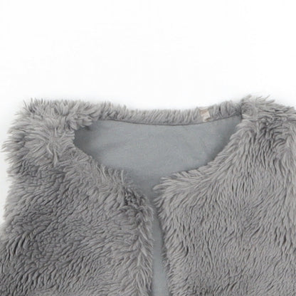 Marks and Spencer Girls Grey   Jacket  Size 9-12 Months