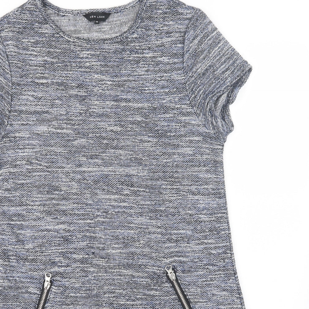 Womens UK Size 12 New Look Blue Pullover Jumper