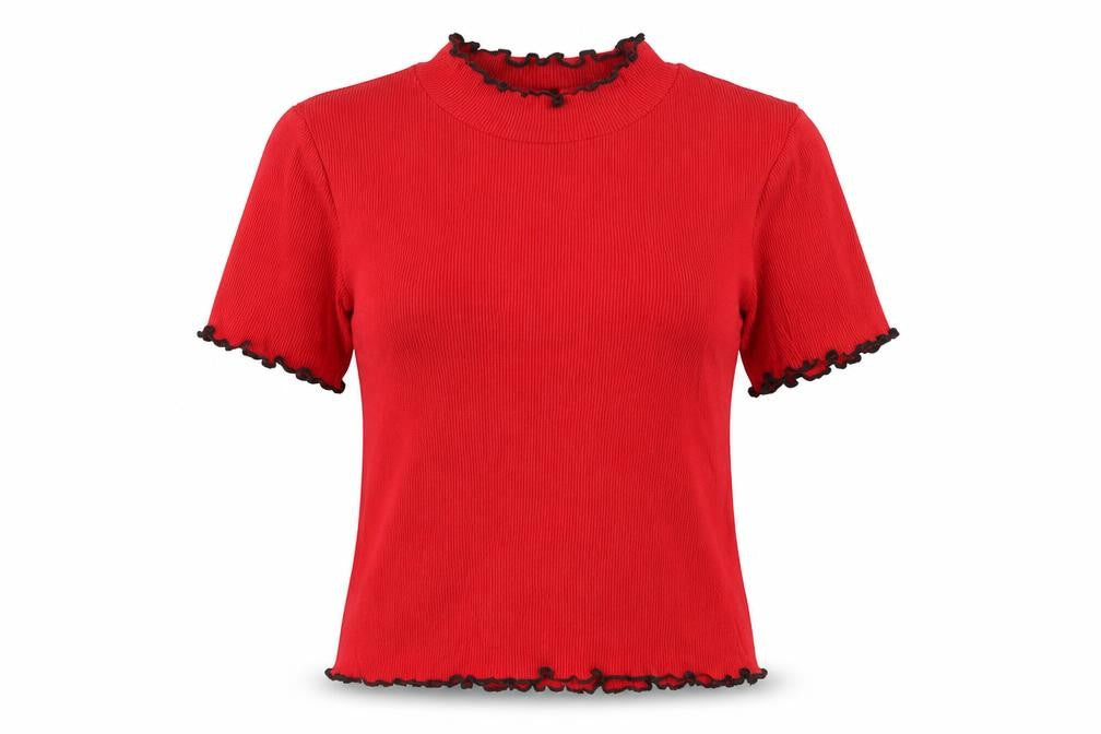 Select Womens Red   Pullover Jumper Size 8