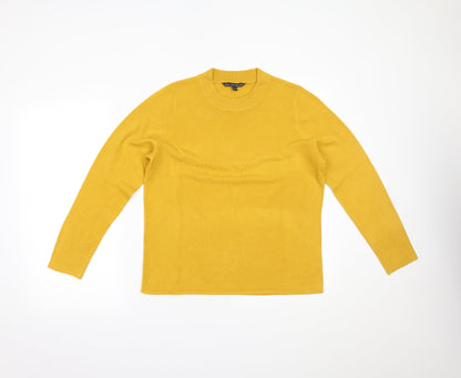 Womens UK Size 14 Bonmarché Yellow Pullover Jumper