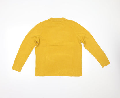 Womens UK Size 14 Bonmarché Yellow Pullover Jumper