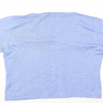 BHS Womens Purple   Basic Blouse Size 14