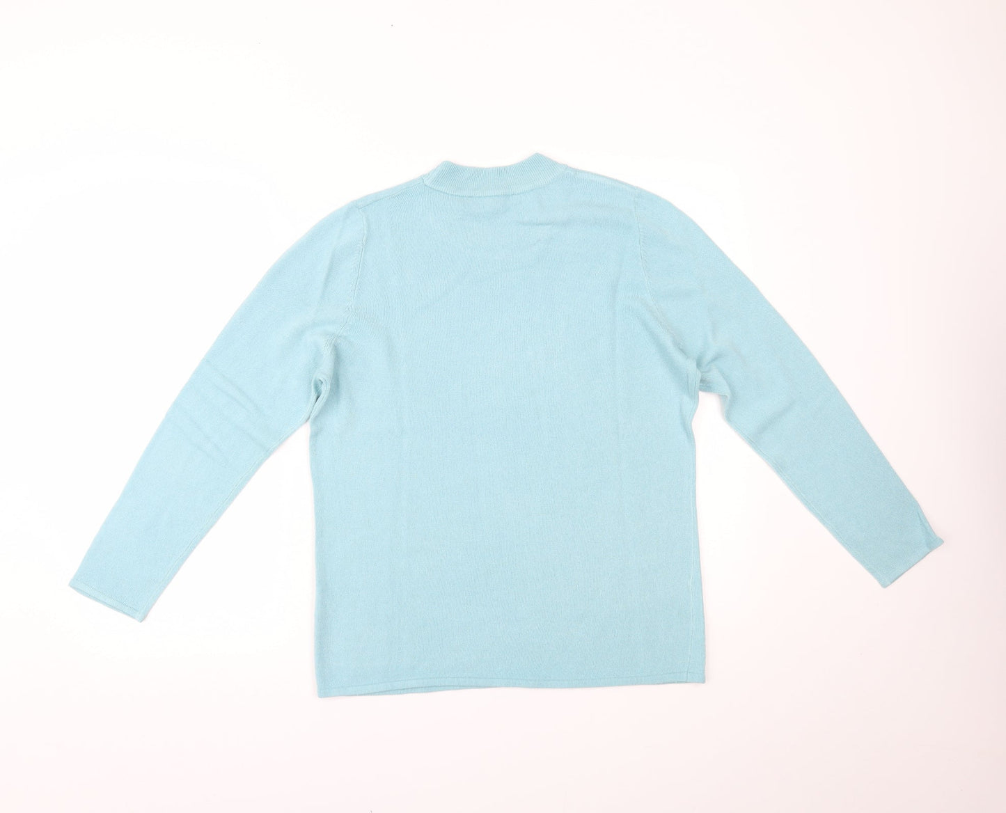 Womens UK Size 14 Bonmarché Blue Basic Blouse