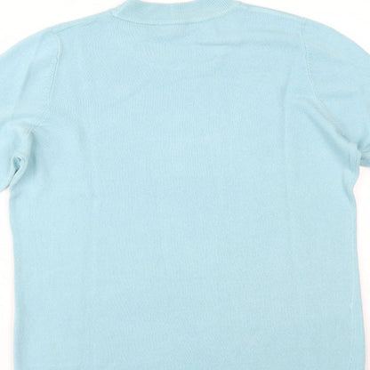 Womens UK Size 14 Bonmarché Blue Basic Blouse