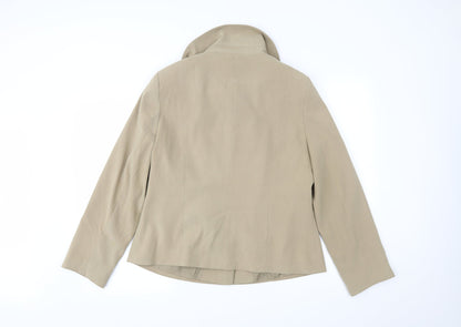 Womens UK Size 14 EWM Beige Jacket