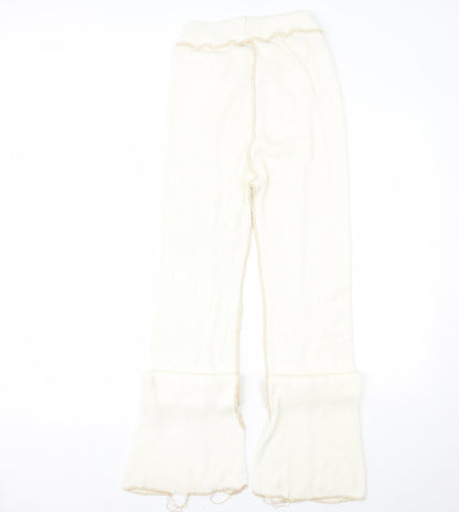 Womens UK Size M I SAW IT FIRST Regular Fit  Ivory Trousers