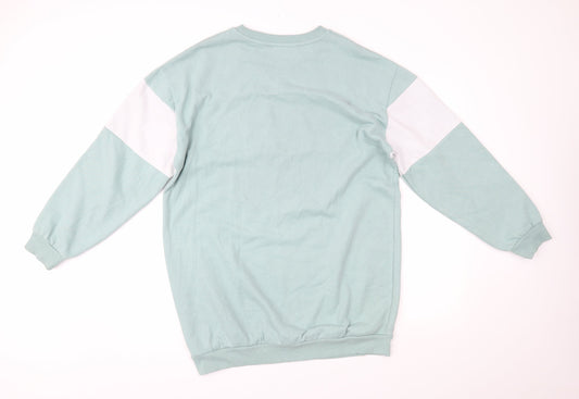 Womens UK Size M Miss Selfridge Green Pullover Jumper
