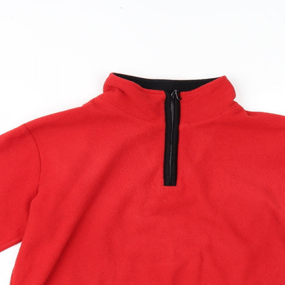 Active Womens Red   Pullover Jumper Size 16