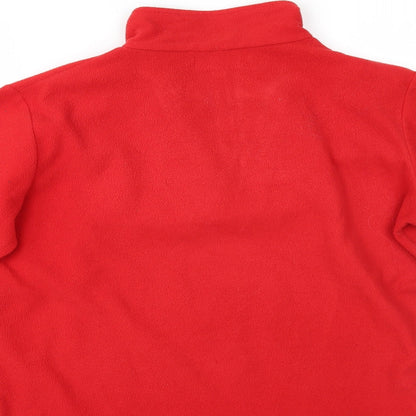 Active Womens Red   Pullover Jumper Size 16