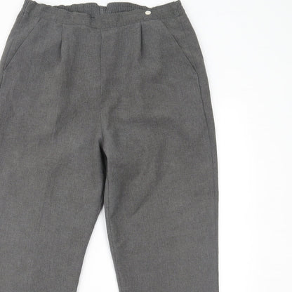 Womens UK Size 12 EDITIONS Regular Fit  Grey Trousers