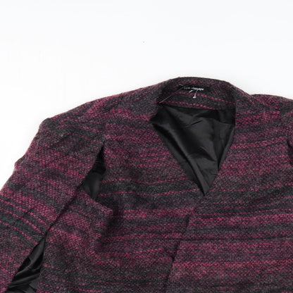 Kaleidoscope Womens Pink   Overcoat Coat Size 16